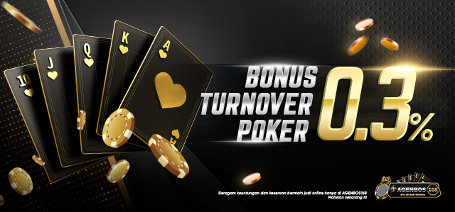 Bonus rollingan idn poker 0.3%