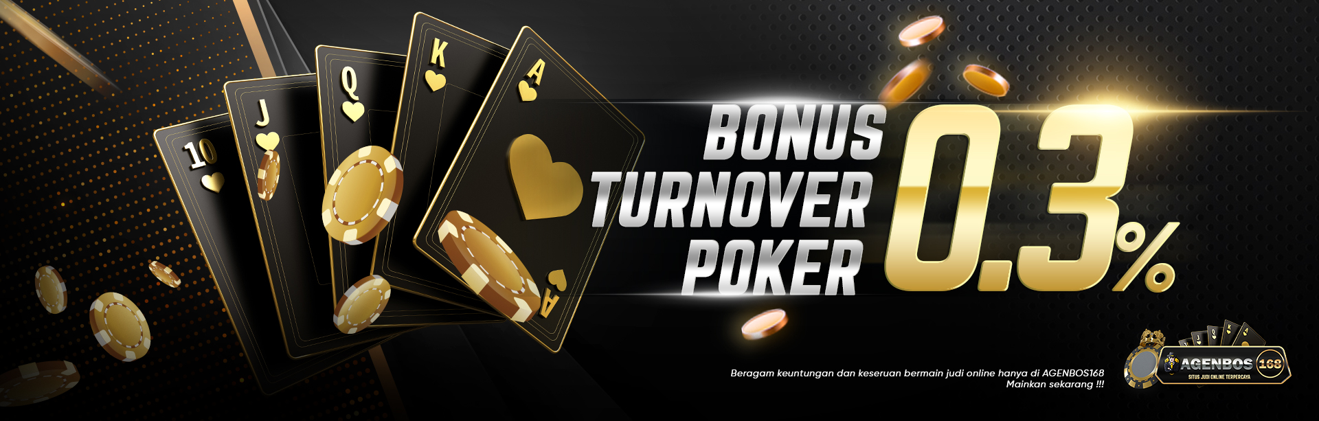 Bonus rollingan idn poker 0.3%