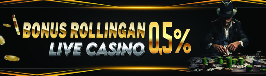 Bonus Live Casino 0,5 %