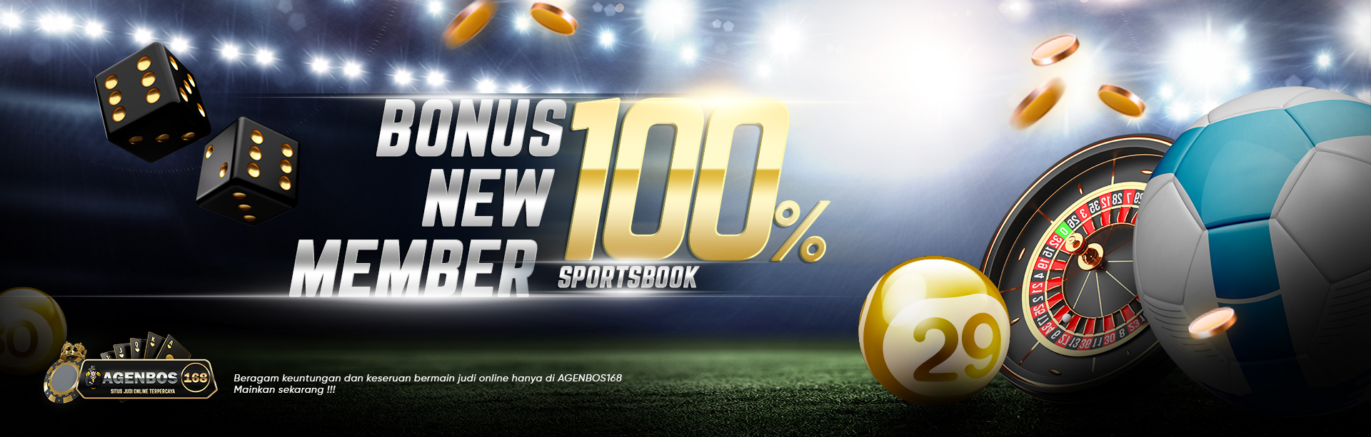 Bonus member baru sportsbook 100%